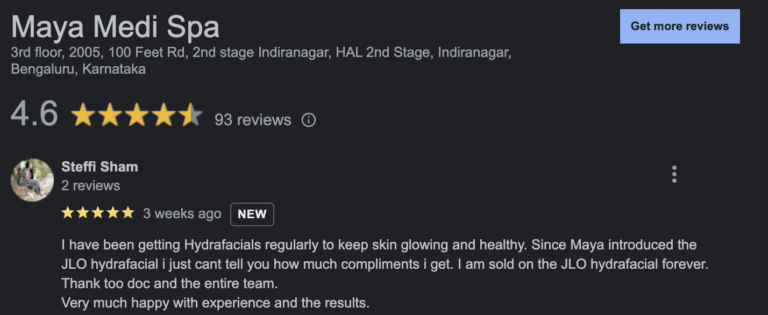 Screenshot 2023 04 05 at 9.07.08 PM Maya Medi Spa | Best Beauty Clinic in India